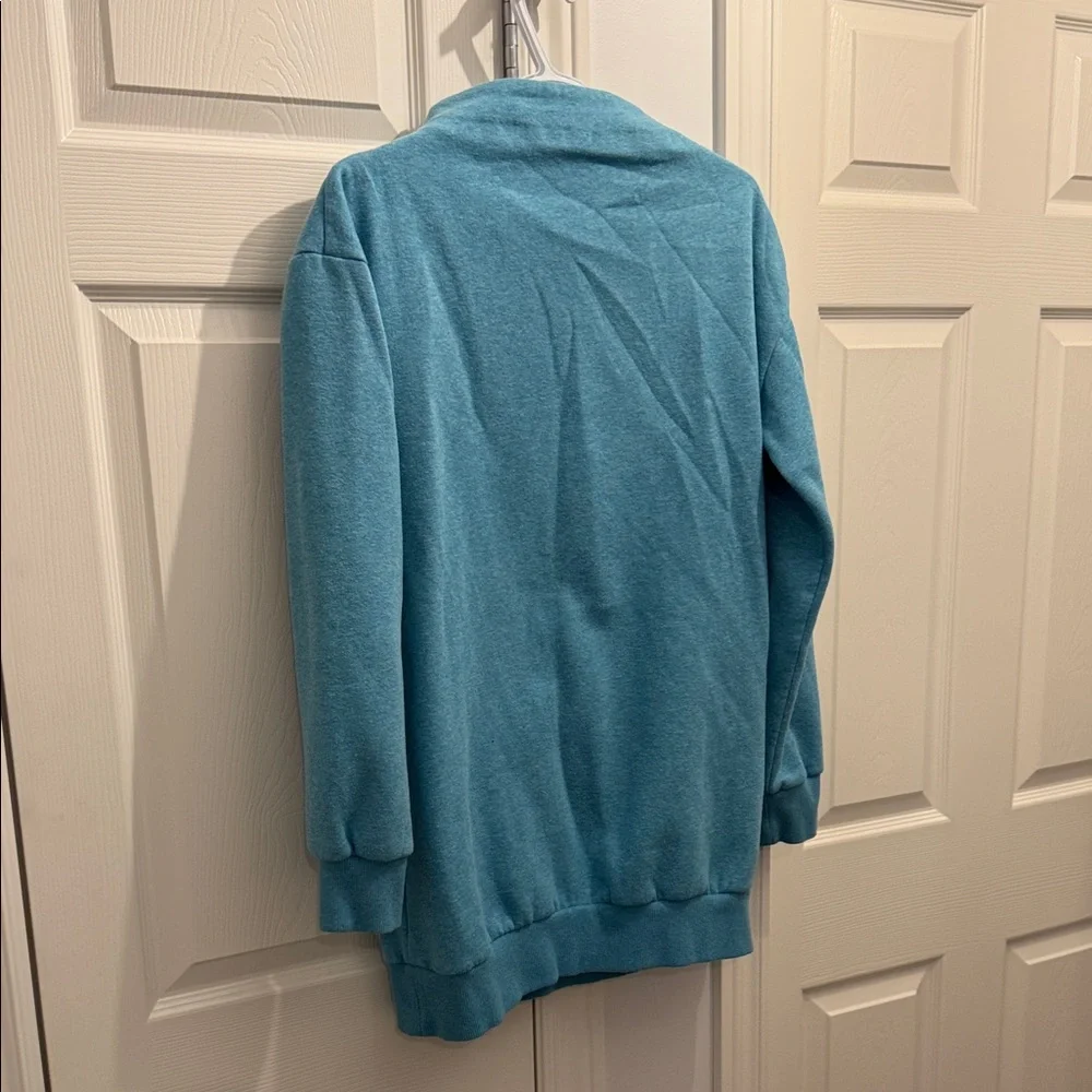 Gymshark Women's Blue pullover Sweater - Picture 7 of 8